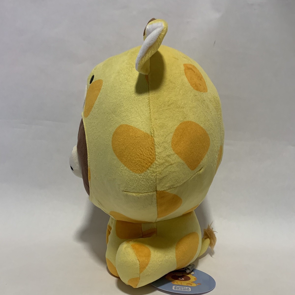 ブラウンぬいぐるみ jungle brown plush doll In the Jungle, the Mighty Jungle, Line Friends Jungle Brown