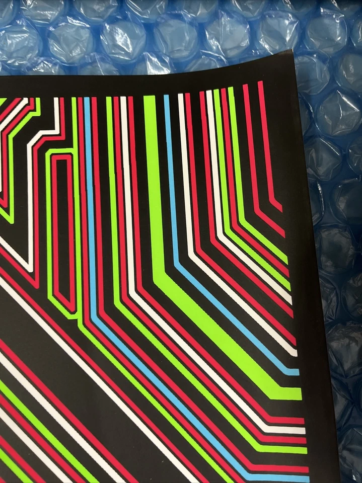 Póster del espectáculo Tame Impala Brooklyn, Nueva York 2016 Foto 4 de 4