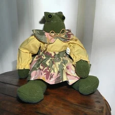 Among Friends Giftcraft Plush Frog Stuffed Animal Hi! My Name is Frannie