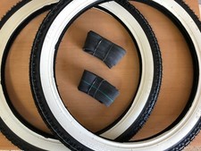 Victoria Vicky DKW Hummel Weißwand Reifen SET 2,50 x 19 Mofa Moped Weissband NEU