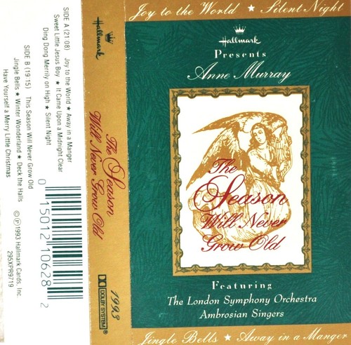 HALLMARK "Anne Murray - The Season Will Never Grow Old" 1993 Cassette - Picture 2 of 4