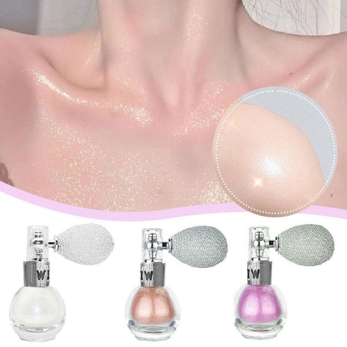 ☆Body Glitter Highlighter Spray - Hair, collarbone, crushed diamond-spray M0G7 - Picture 2 of 14