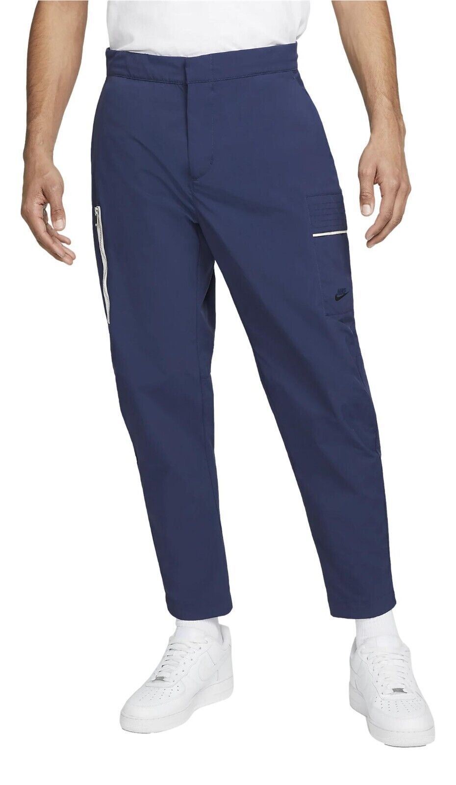 Мужские брюки без подкладки Nike Sportswear Style Essentials темно-синийпарусиновый DM6681 9990₽