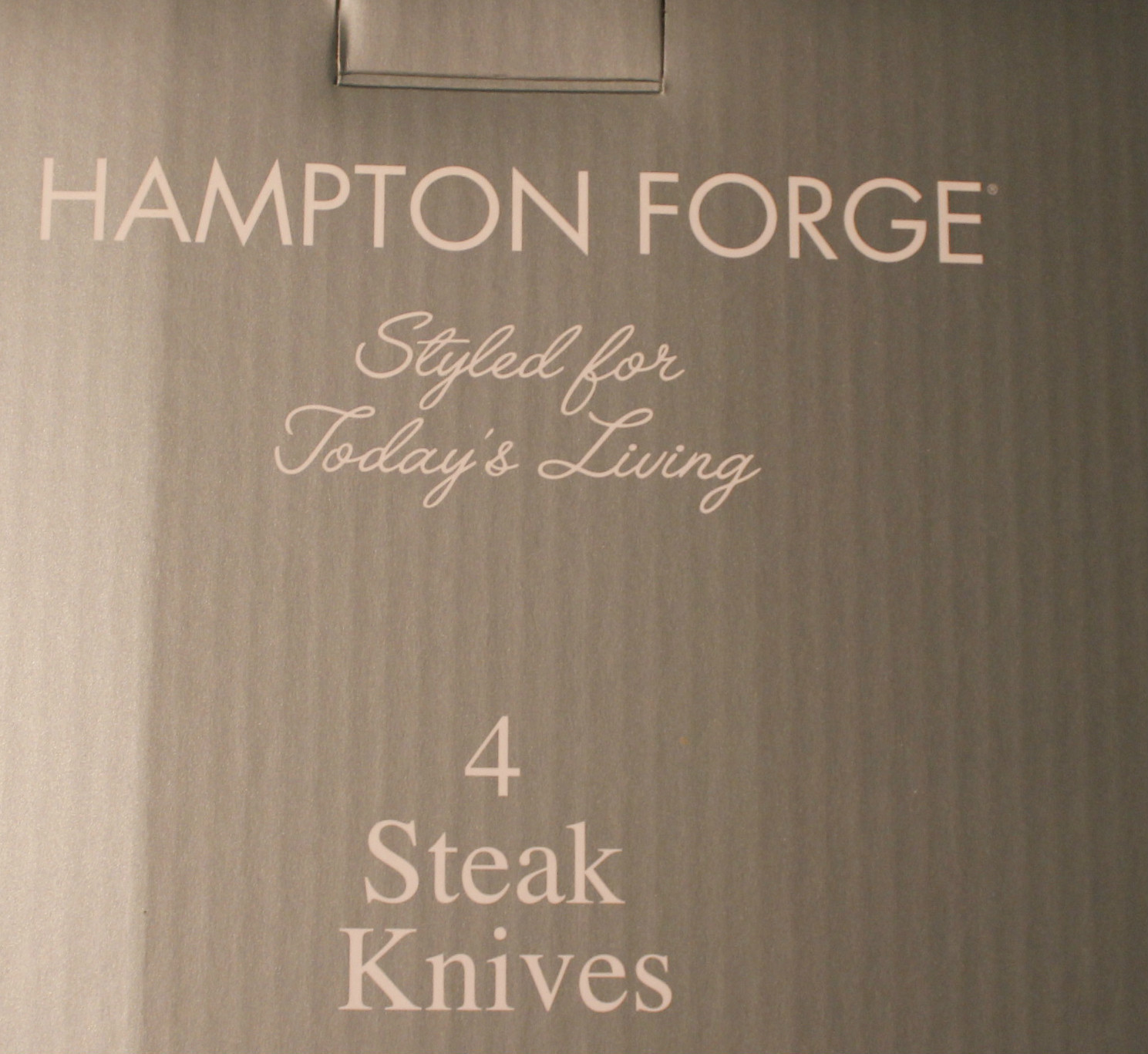 Hampton Silversmith Lexington 4Piece Steak KnivesDishwasher