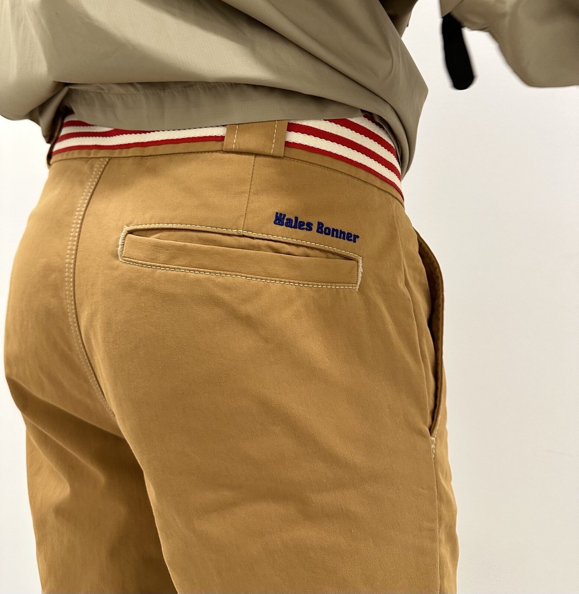 Wales Bonner x Adidas Belted Flare Chino Pants | eBay Wales Bonner x Adidas Belted Flare Chino Pants | eBay