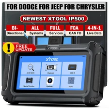 XTOOL IP500 Bidirectional Scanner Full Diagnostic Tool For Dodge Chrysler Jeep