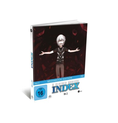 A Certain Magical Index Vol. 3 Mediabook Edition Blu-Ray Anime - NEU