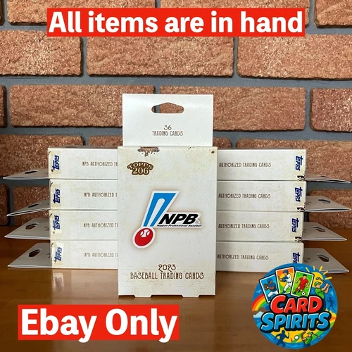 2023 Topps NPB 206 Factory Sealed Baseball Cards 1 Box Shohei Ohtani 【1 Box】