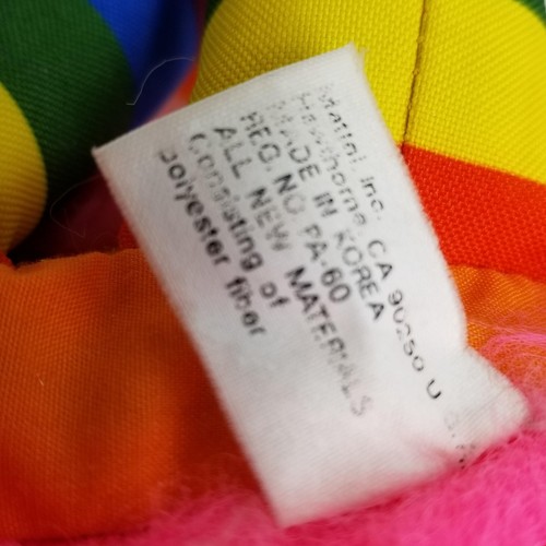 Vintage 1983 Hallmark Pink Rainbow Brite Dee Lite Sprite Stuffed Animal - Picture 10 of 12