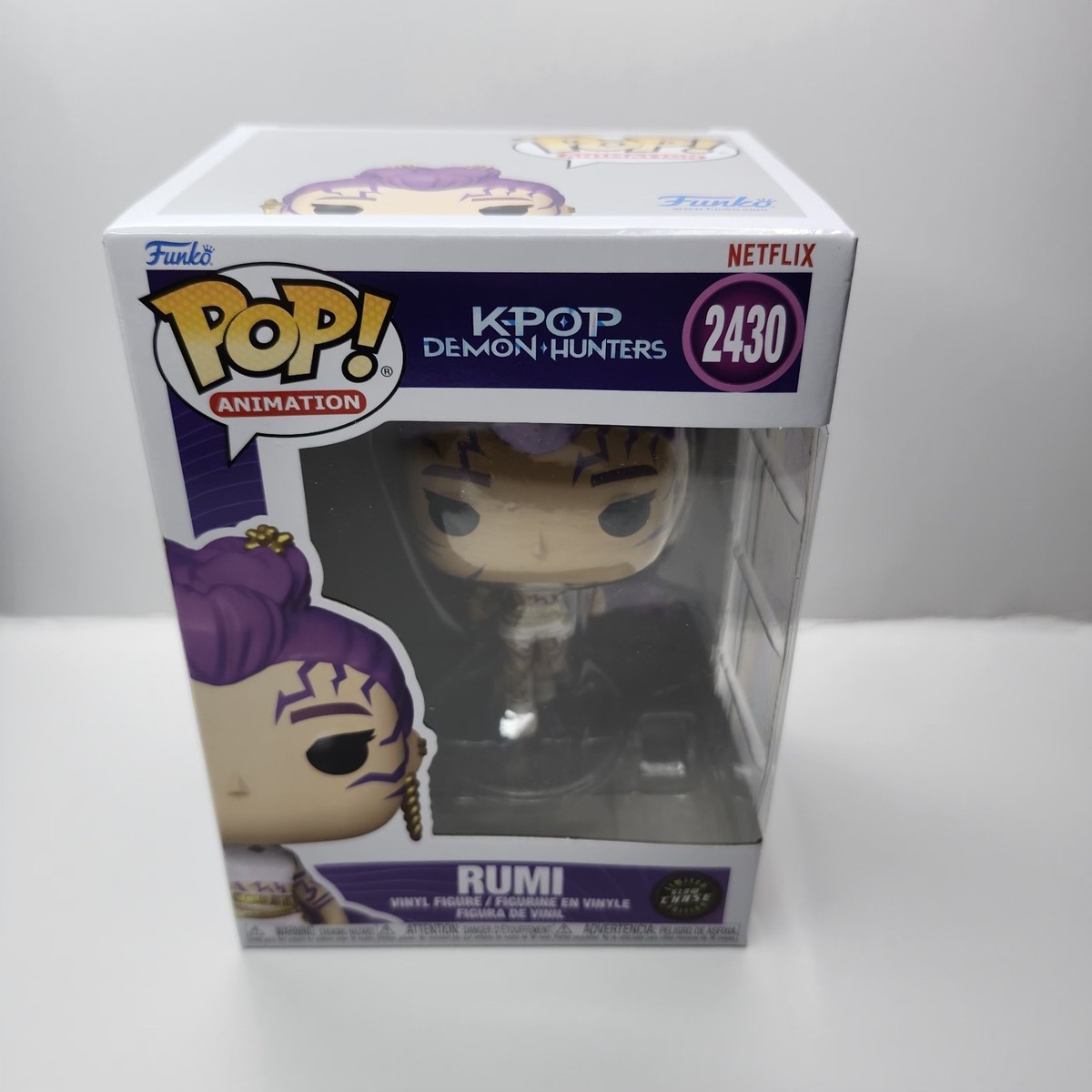 Funko Pop! Rumi – K-Pop Demon Hunters (Netflix) Edición Chase Glow In The Dark 1/6 – Figura De Vinilo Coleccionable