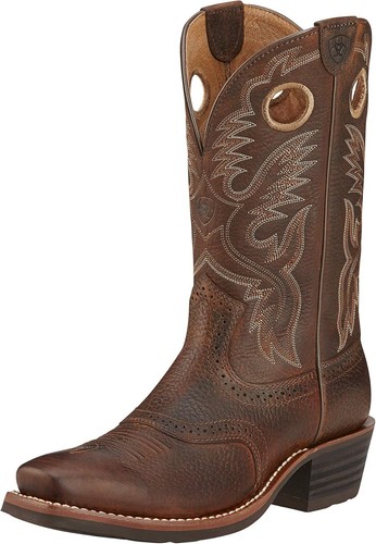 ARIAT Men’s Heritage Roughtstock Western Boot - Picture 2 of 2