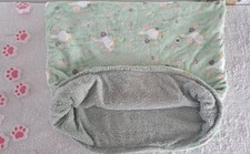 Handmade Snuggle bag/sack. Size M 60x70cm Washable 30℃, Reversable