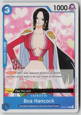 Boa Hancock ST03-013 One Piece Starter Deck 3: The Seven Warlords of The  Sea NM