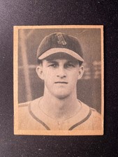 Stan Musial 1948 Bowman #36 Rookie RC Card St. Louis Cardinals VG-EX Trimmed. rookie card picture