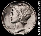 1944 Mercury Dime- Silver Choice Gem Brilliant Uncirculated MS++++ #i4081