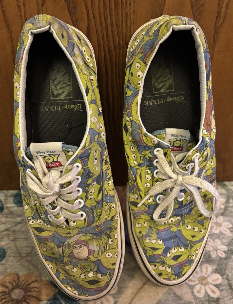 VANS x Disney Pixar Toy Story Buzz Lightyear Alien Men's Sneakers