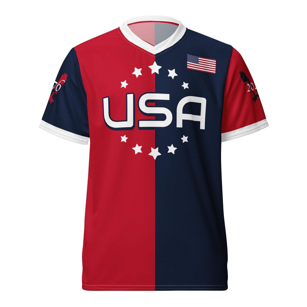 サッカーユニフォーム　USA USA 250th Anniversary America #76 PopFelix Designer Unisex Soccer