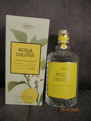 4711 Aqua Colonia Lemon & Ginger Eau de Cologne Natural Spray 170ml