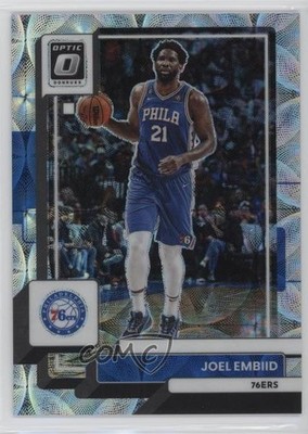 2022-23 Panini Donruss Optic Premium Box Set Prizm 233/249 Joel Embiid #27 12z3