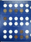 1860-1909 Indian Head Cents Lot of 36 in Whitman Folder 1c IHC