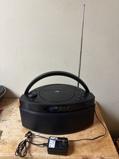 Insignia Bluetooth CD FM/AM - NS-CBBTCD01-B Boombox Cd Inop Parts Only