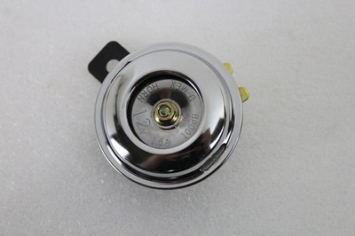 Smooth Style 12 Volt Mini Horn Chrome for Harley-Davidson