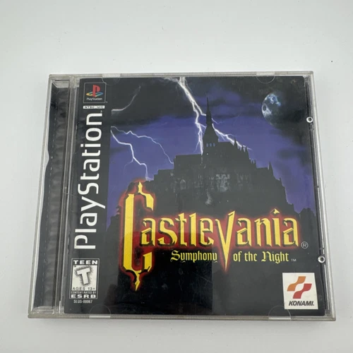 Castlevania: Symphony of the Night (Sony PlayStation 1, 1997) Black Label CIB