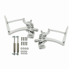 Billet Aluminum Hood Hinges For 1967 1968 1969 Chevy Camaro Pontiac Firebird