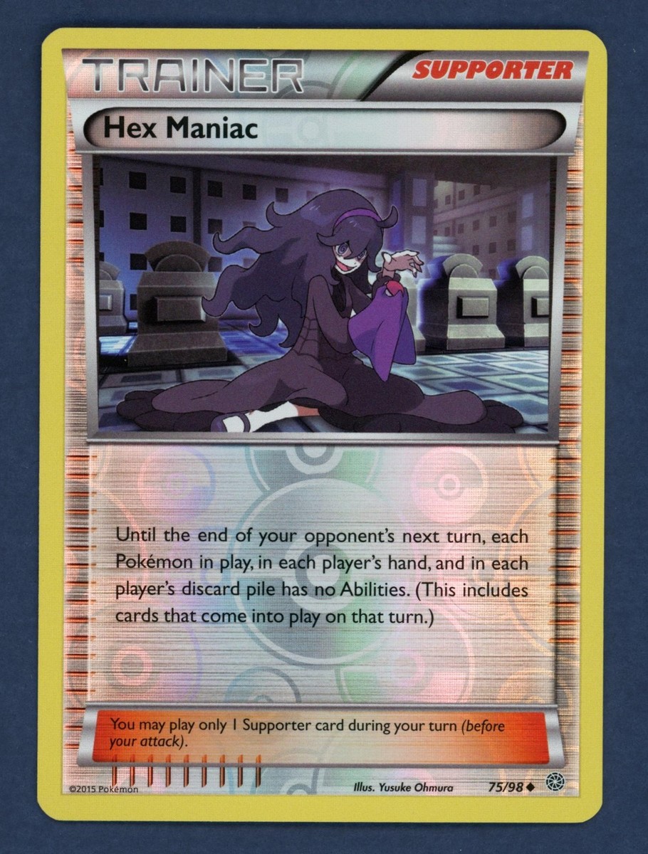 Hex Maniac 75/98 Uncommon Ancient Origins Pokemon Near Mint | eBay
