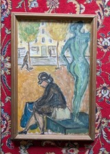 HSP TRYGGVE EMOND (XIX -XX) PORTRAIT NAKED WOMAN WOMAN