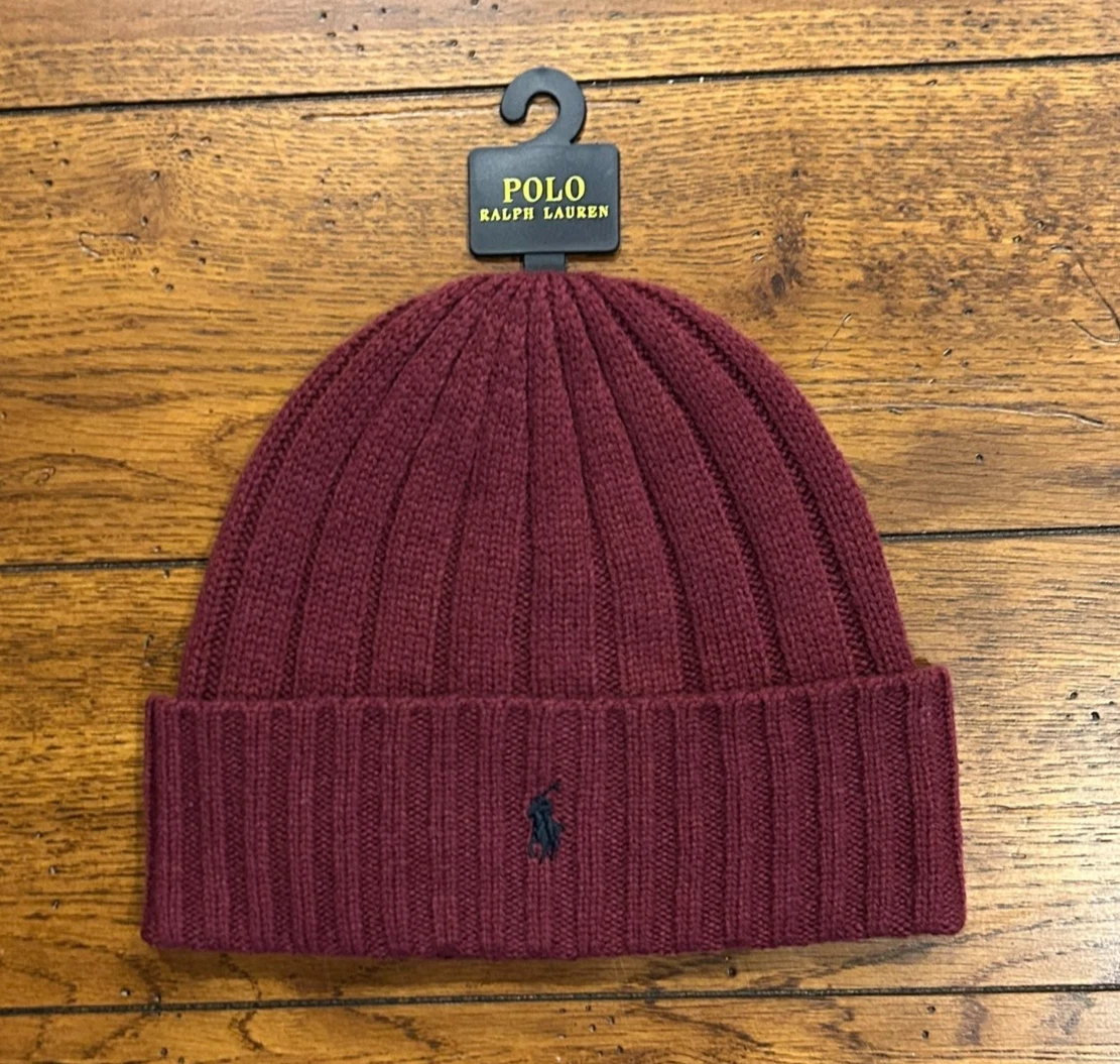 Polo Ralph Lauren Red Beanie Hats for Men for sale - eBay display picture 2