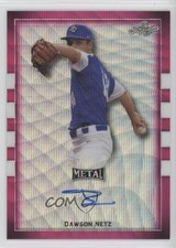 2018 Leaf Metal Perfect Game All-American Classic 4/6 Dawson Netz Auto 1c0s