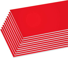 Foam Board 20" X 30" Red, Colored Foam Boards 3/16 Inch Thickness, Presentation