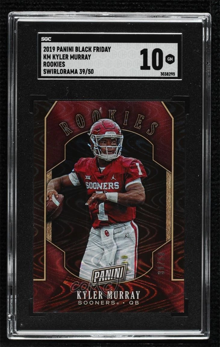 Kyler Murray Panini Black Friday Rookies & Prospects #KM Swirlorama