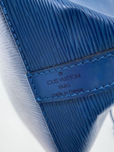 LOUIS VUITTON Petit No pi Blue Leather Blue - Picture 5 of 6
