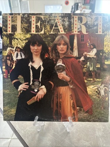 HEART LITTLE QUEEN Vinyl LP Inner SLEEVE Lyrics Portrait JR 34799 Classic Rock