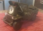 WW2 Military Jeep Alarm Clock 2004 (RARE) (EVERYTHING WORKS)