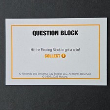 Super Mario Bros Monopoly Question Block Collect 1 Coin