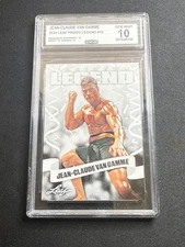 Jean-Claude Van Damme 2024 Leaf Prized Legend CCG 10