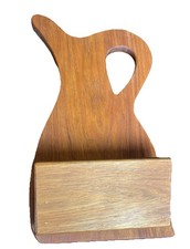 Vintage Farmhouse Wooden Water Pitcher Wall Decor Organizer Cabin Primitive Cute