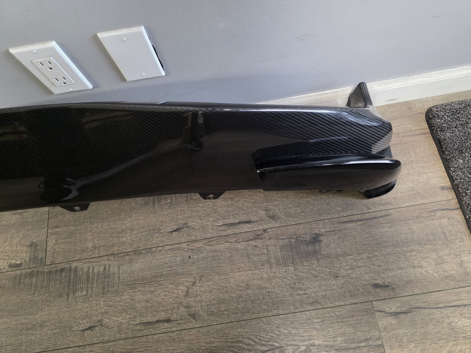 ASTON MARTIN DBX 707 DBX707 FRONT BUMPER SPLITTER CARBON FIBER OEM py83-218b45