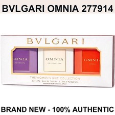 Bvlgari Omnia Collection Gift Set: Eau de Toilette 3 x 0.5 fl oz Pieces