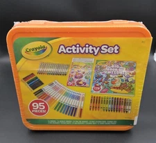 Crayola Activity Set 95 Pieces Big Book of Awesome Set Sealed New In Box Markers