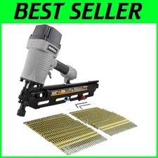 Lightweight 3-1/2" Framing Nailer + 500 Nails