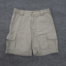 Vintage Carhartt Shorts Mens 36 Tan Canvas Cargo Utility Workwear Y2K B143