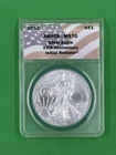 2011 S 25 ANV Silver Eagle MS70 First Release ANACS