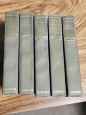 Lot of 5 John Fox, Jr. Hardcover Volumes 1908-1912 Charles Scribner's Sons