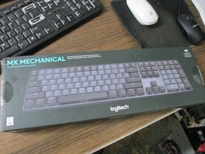 Logitech MX Mechanical Wireless Illuminated Black Keyboard