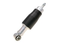 StoßDäMpfer Vorn Carbone Standard 200Mm Silber / Schwarz FüR Vespa 50, Primavera