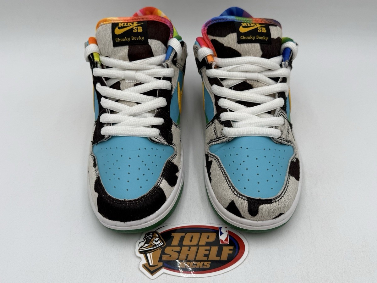 Nike Dunk Low SB Ben & Jerry's Chunky Dunky Authentic Size 7 Used